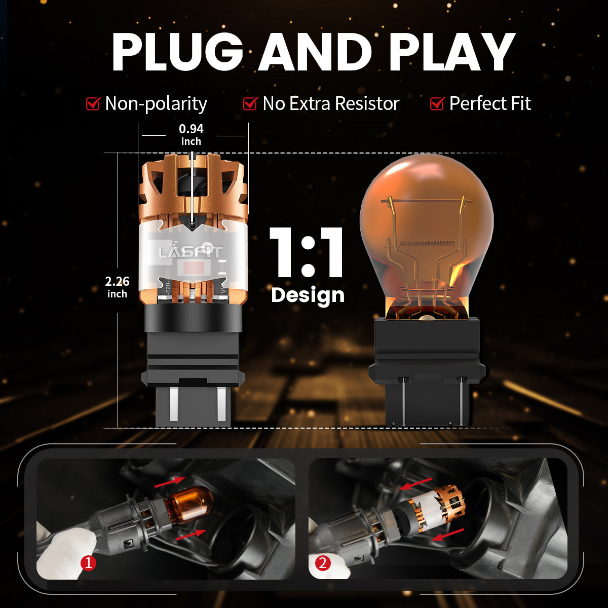 Fit for 2009-2012 Ram 1500 LED Bulbs 9005 H11 Exterior Interior Lights