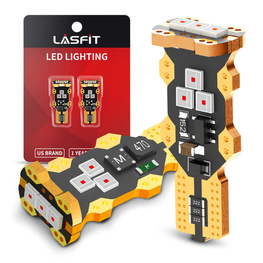 921 912 T15 W16W LED Third Brake Light Bulbs 3rd Brake LED Bulbs, 2 Bulbs