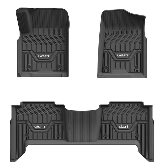 Fit for 2014-2018 Infiniti QX80 Custom Floor Mats TPE Material 1st & 2nd Row Seat