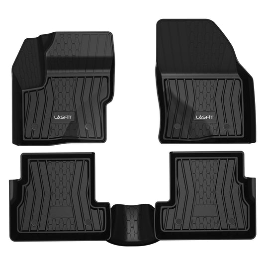 Fit for 2015-2019 Lincoln MKC Custom Floor Mats TPE Material 1st & 2nd Row Seat