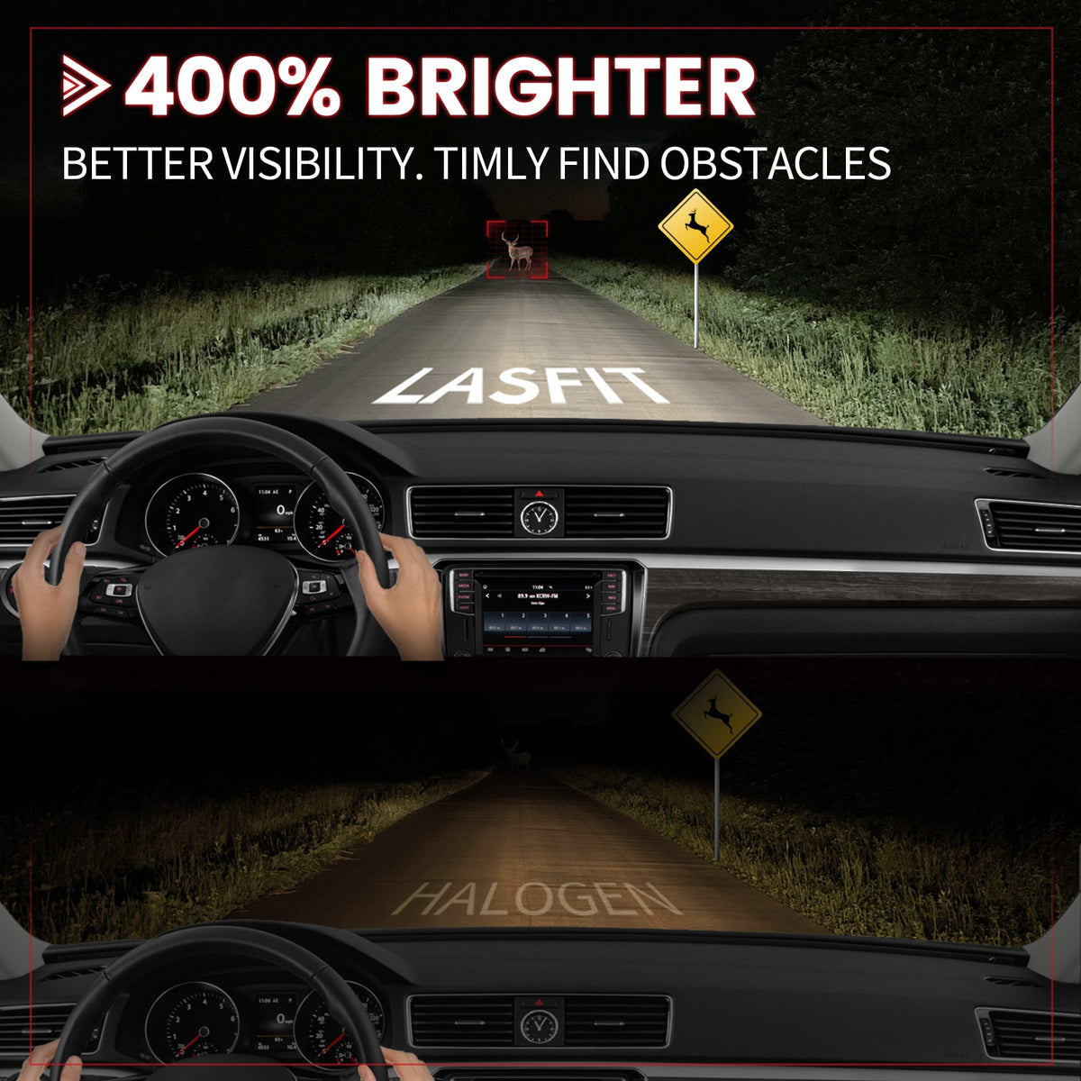 Fit for 2012-2015 Volkswagen Passat Custom H7 LED Bulbs Upgrade | Tested and Verified