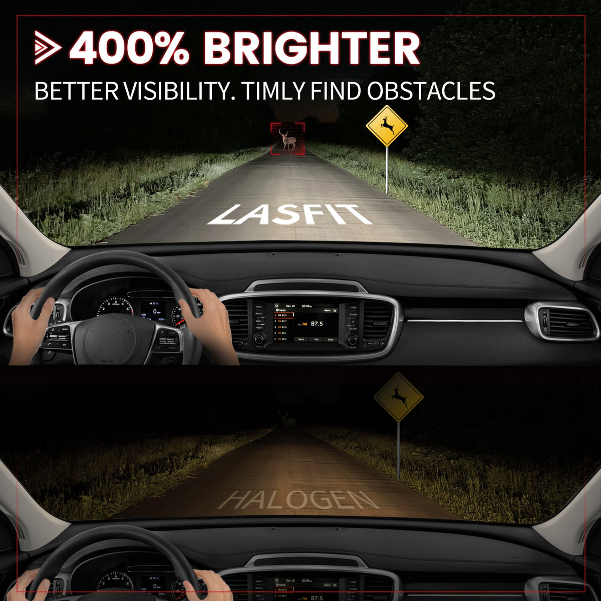 Fit for 2017-2020 Kia Optima LED Bulbs 9005 H7 Exterior Interior Lights