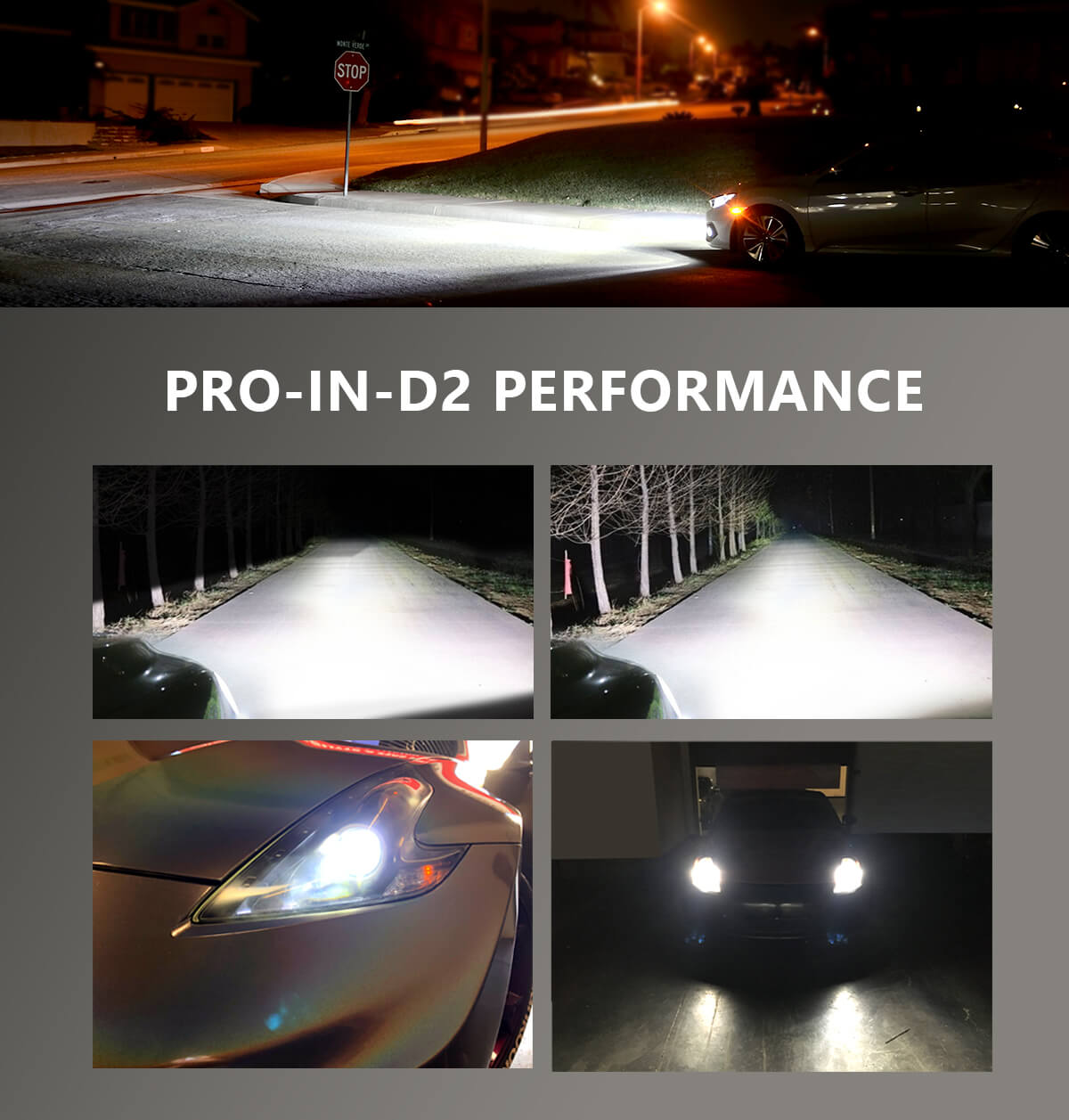 Fit for 2003-2005 Nissan 350Z Coupe LED Bulbs D2S Exterior Interior Lights