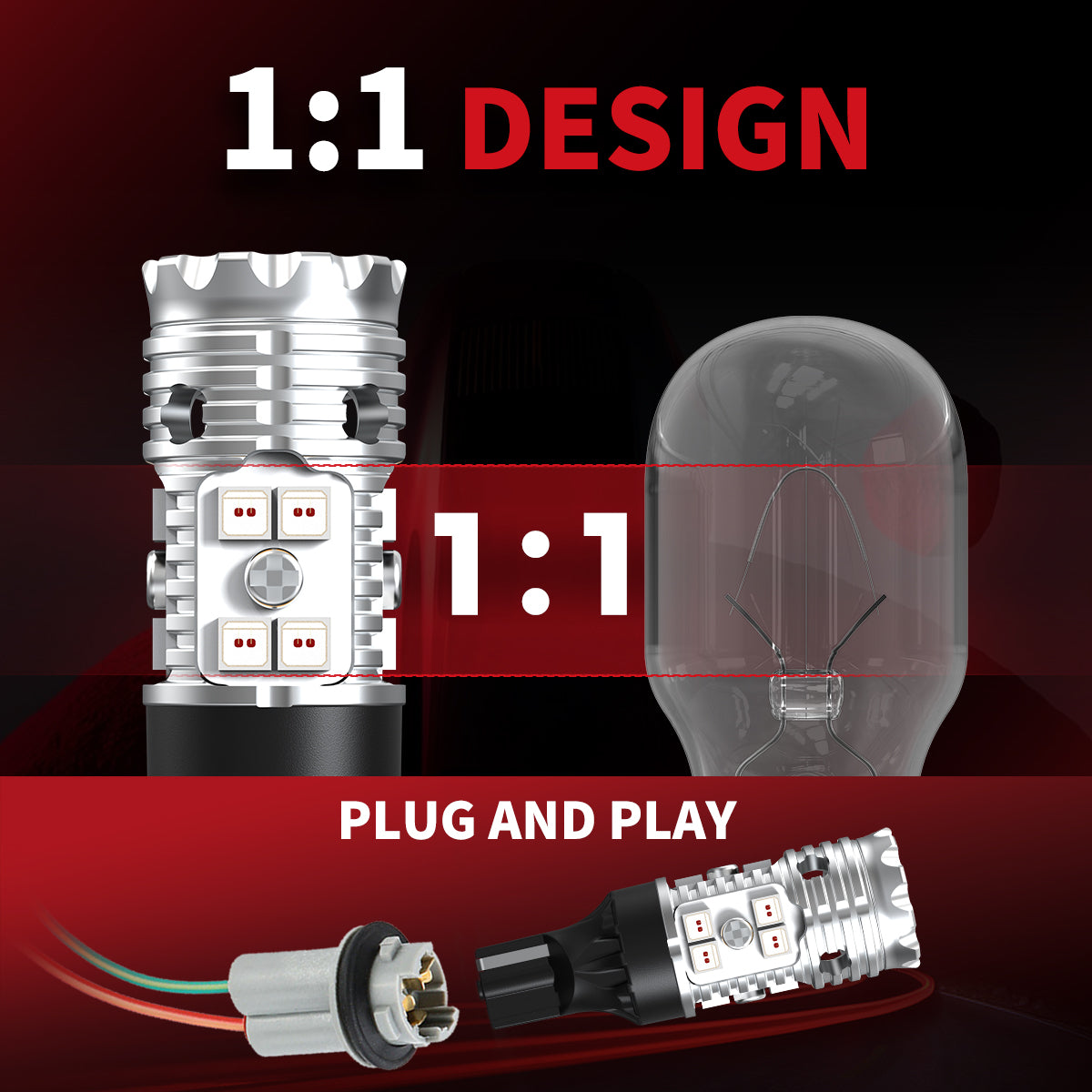 Fit for 2019-2024 Ram 1500 LED Bulbs Upgrade | Tested and Verified