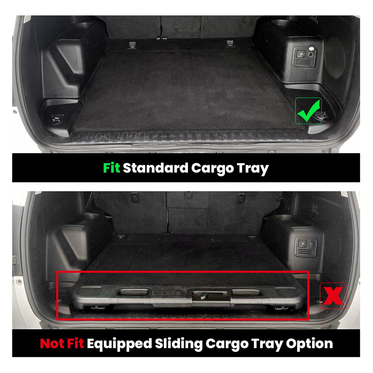 Fit for 2013-2024 Toyota 4Runner Floor Mats or Seatback & Cargo Mats