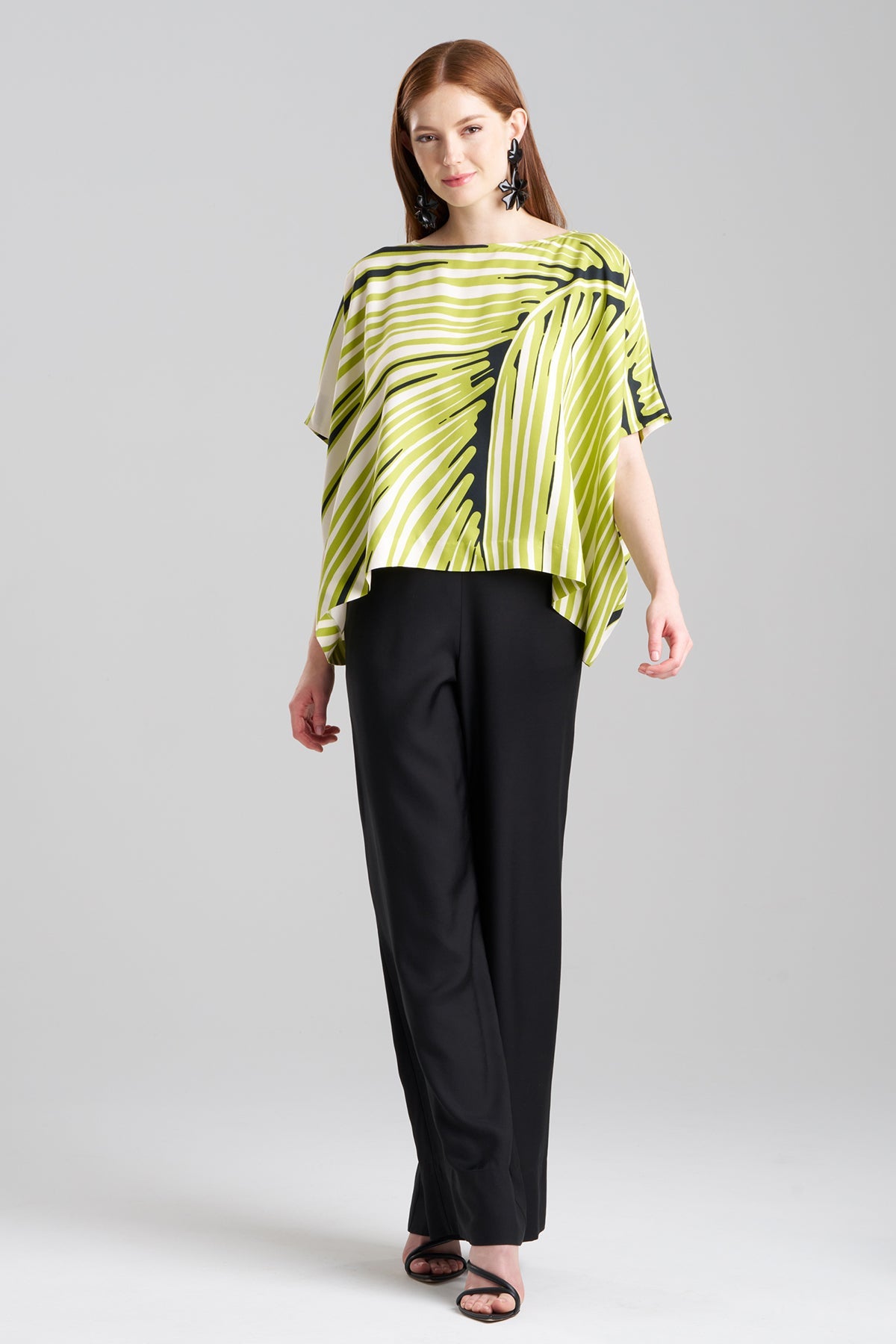 Yoshinoki Cotton Silk Caftan Top