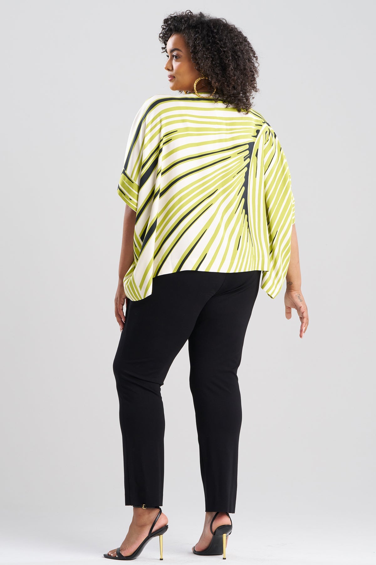 Yoshinoki Cotton Silk Caftan Top