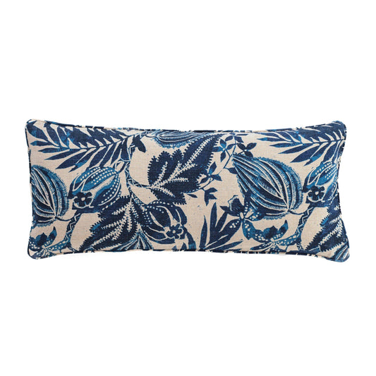 Antigua Linen Decorative Pillow Cover | Blue