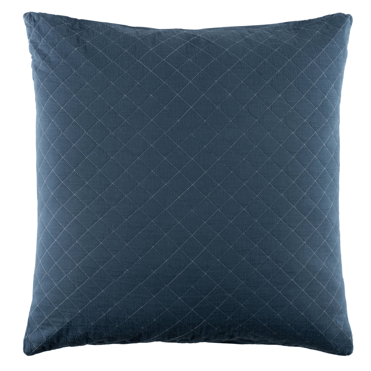Amity Quilted Sham | Navy