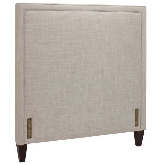 Laundered Linen Low Stonington Headboard | Dove Grey
