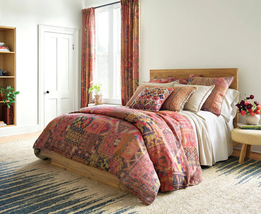 Anatolia Linen Sham | Orange