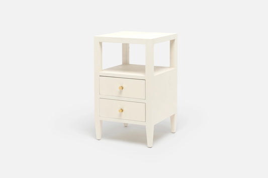 Jarin Single Nightstand | White