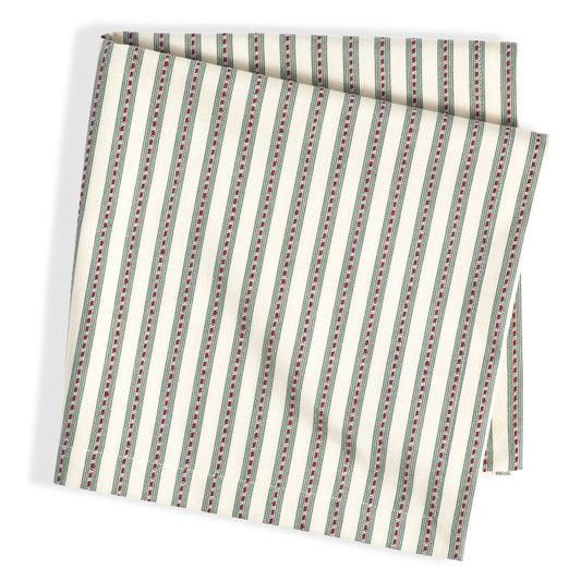Bell Stripe Napkin Set of 4 | Green
