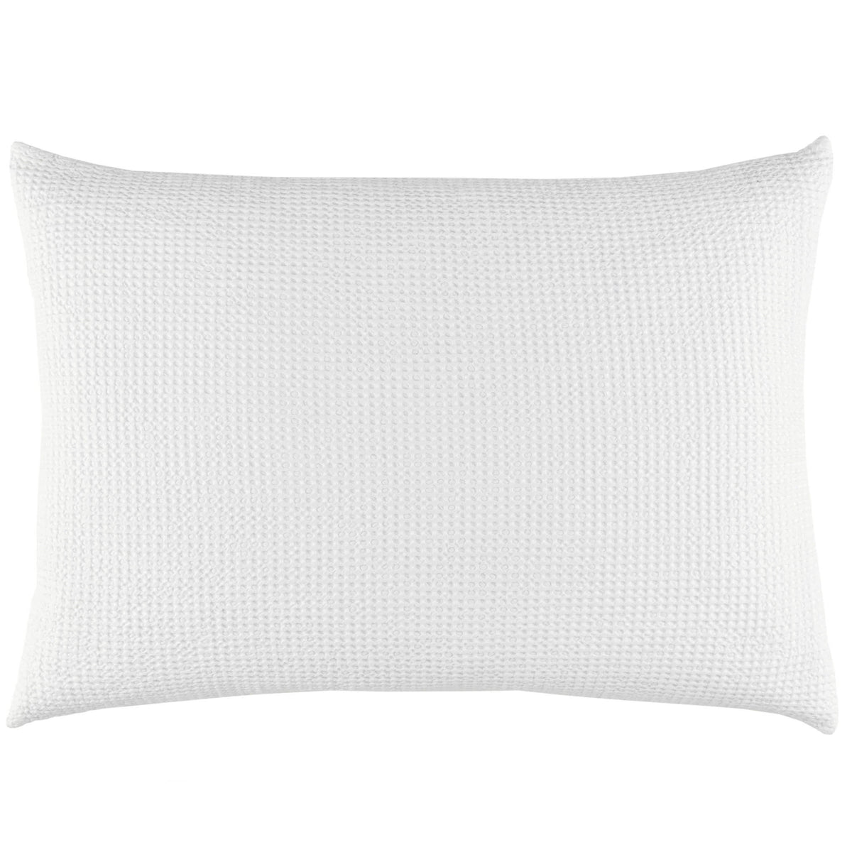 Bubble Matelasse Sham | White