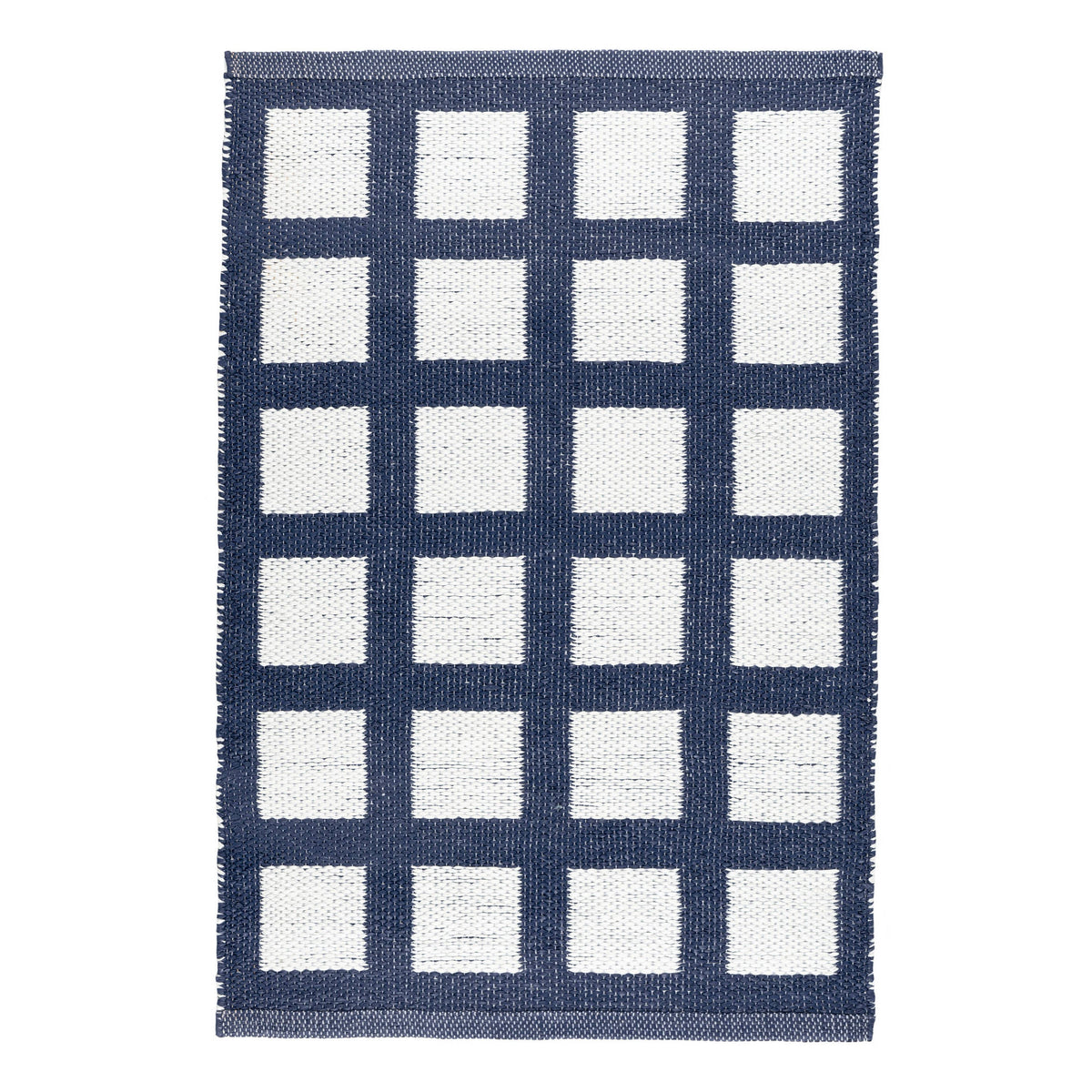 Titto Handwoven Indoor/Outdoor Rug | Navy
