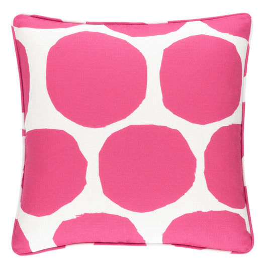 On The Spot Indoor/Outdoor Decorative Pillow Cover | Fuchsia