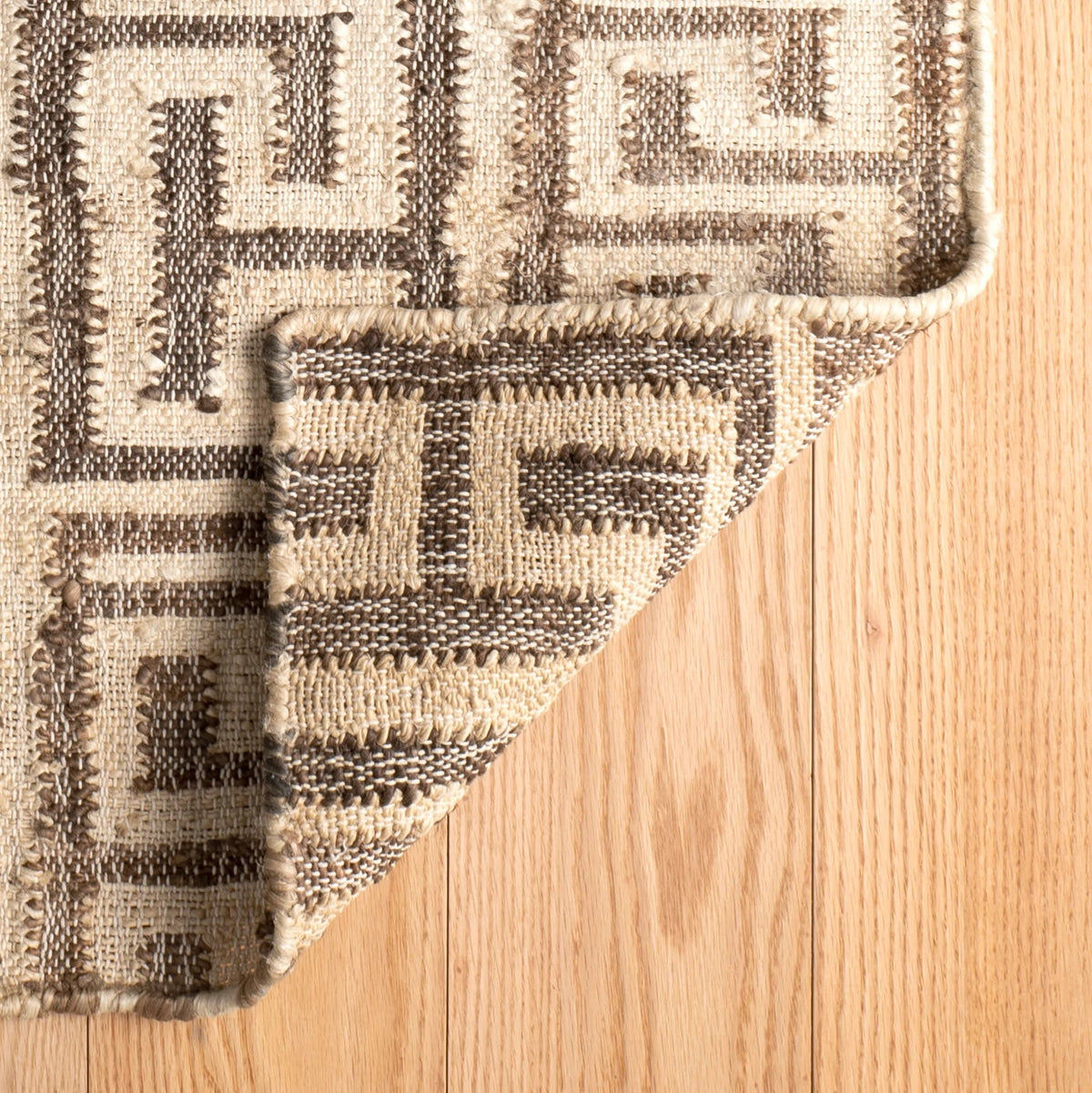 Auricula Handwoven Jute Rug by Bunny Williams | Brown
