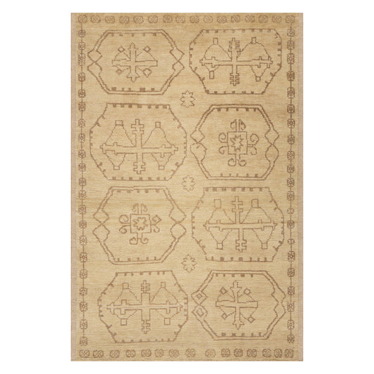 Yaria Traditional Vintage Rug | Beige