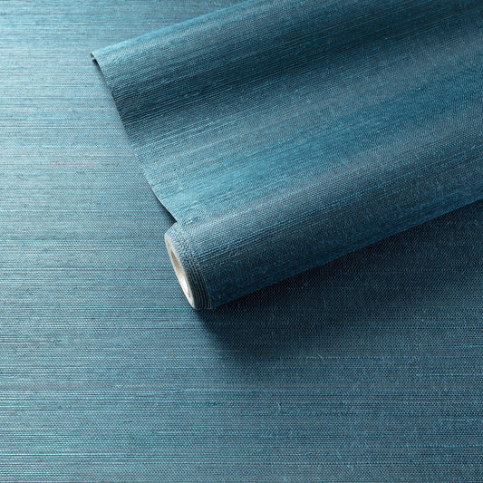 Samoa Grasscloth Wallpaper | Aegean
