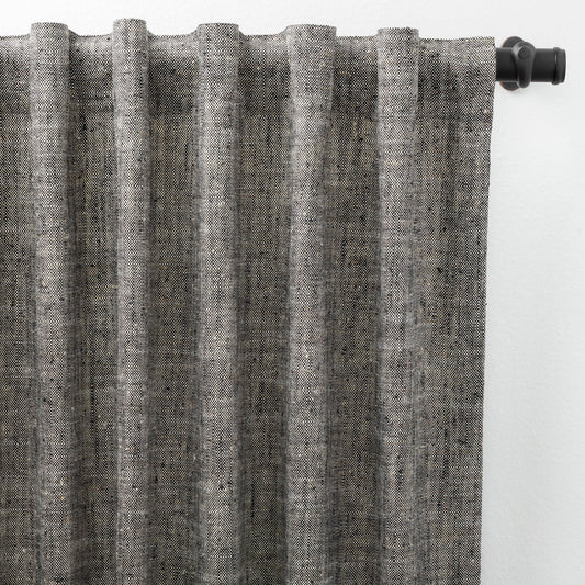Greylock Curtain Panel | Black