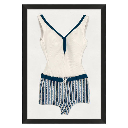 Swim Wall Art | White