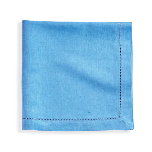 Haven Hemstich Napkin Set of 4 | French Blue