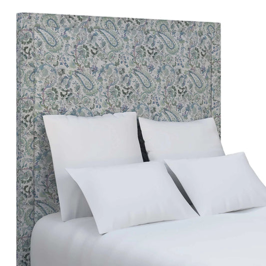 High Stonington Headboard | Ines Linen Blue