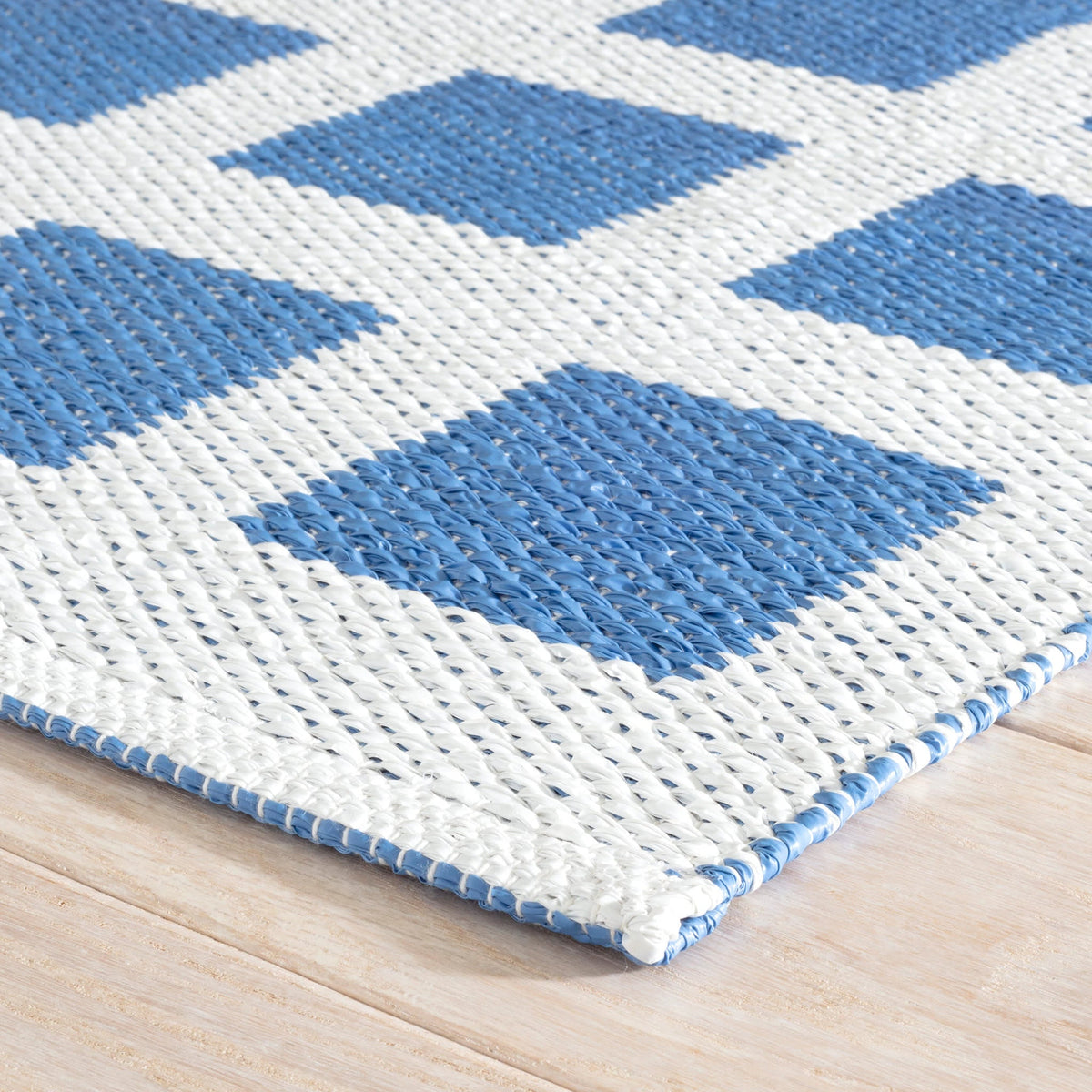 Titto Handwoven Indoor/Outdoor Rug | French Blue