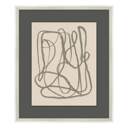 Doodle Wall Art | Green