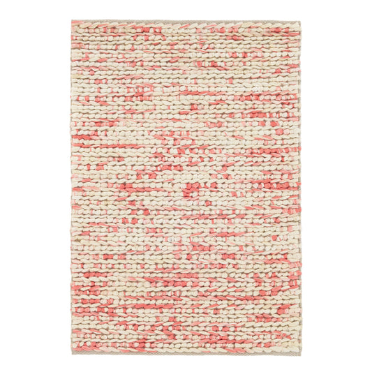 Avril Handwoven Jute Rug | Coral