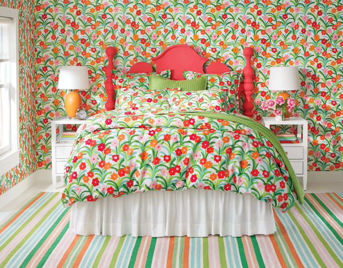 Classic Ruffle Bed Skirt | White