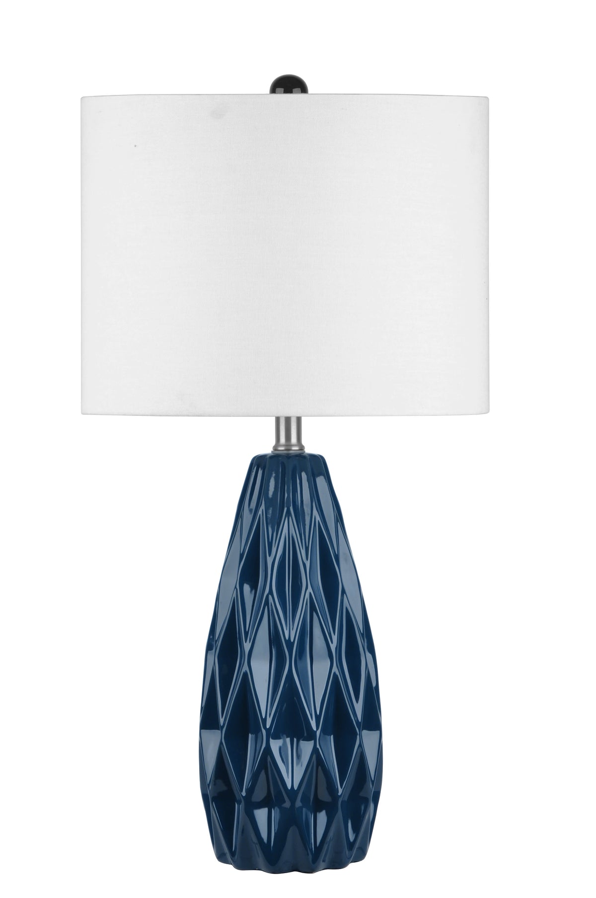 25-Inch Taylor Ceramic Table Lamp | Navy