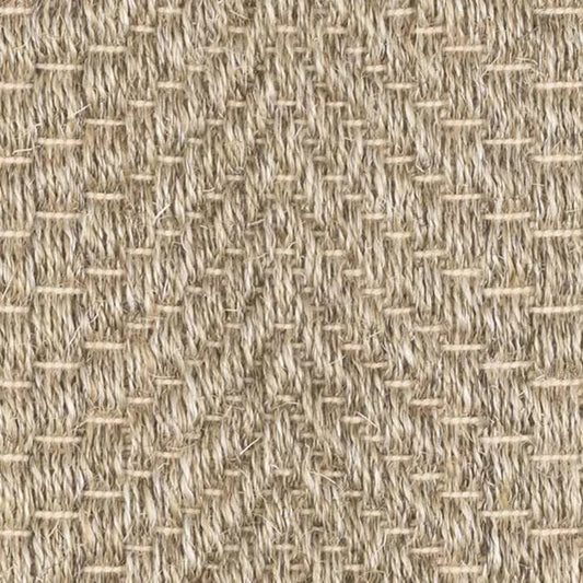 Wave Woven Sisal Rug Swatch | Natural