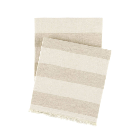 Langham Throw | Oatmeal