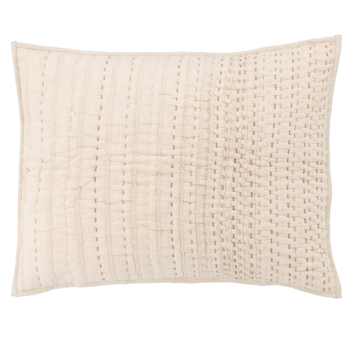 Bryant Quilted Sham | Natural