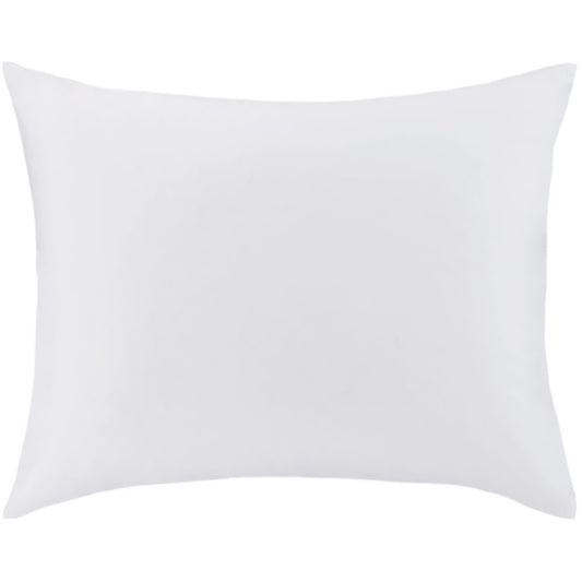 Silken Solid Sham | White