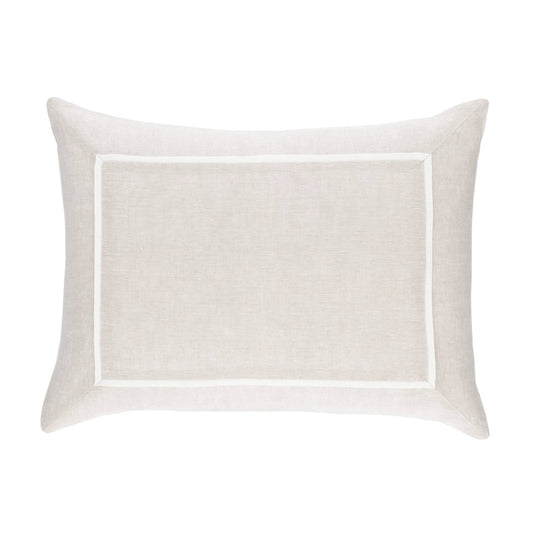 Keaton Linen Sham | Natural