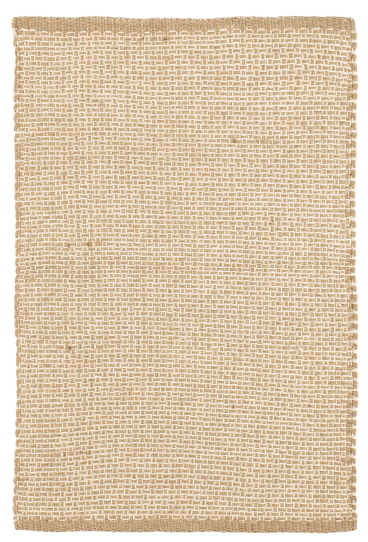 Donnie Handwoven Jute Rug Swatch | Ivory