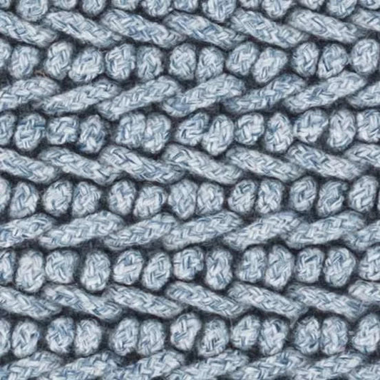 Veranda Handwoven Performance Rug Swatch | Denim
