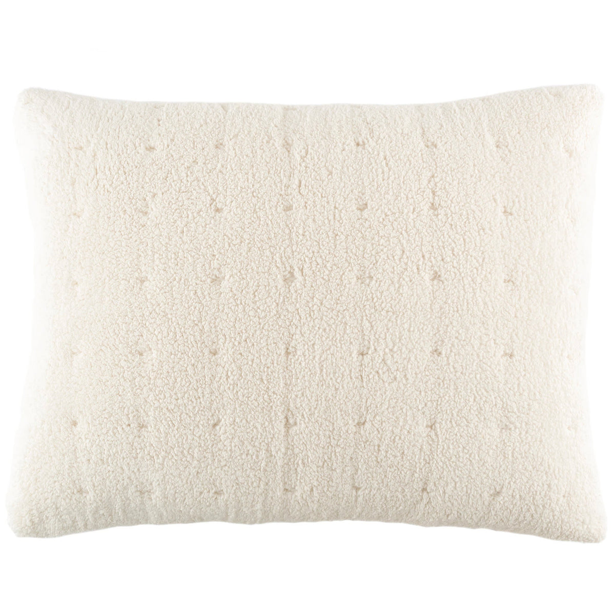 Marshmallow Fleece Puff Sham | Ivory