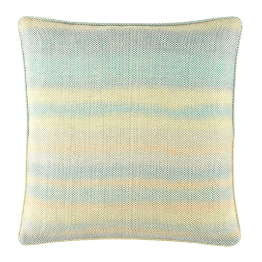 Mirage Stripe Decorative Pillow Cover | Blue