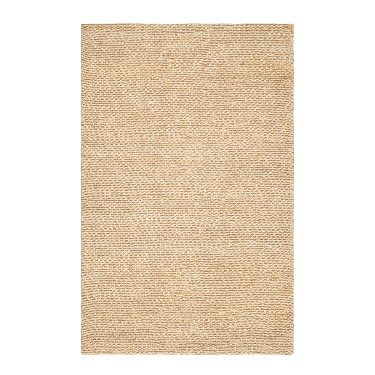 Striped Handwoven Jute Rug | Ivory/Natural
