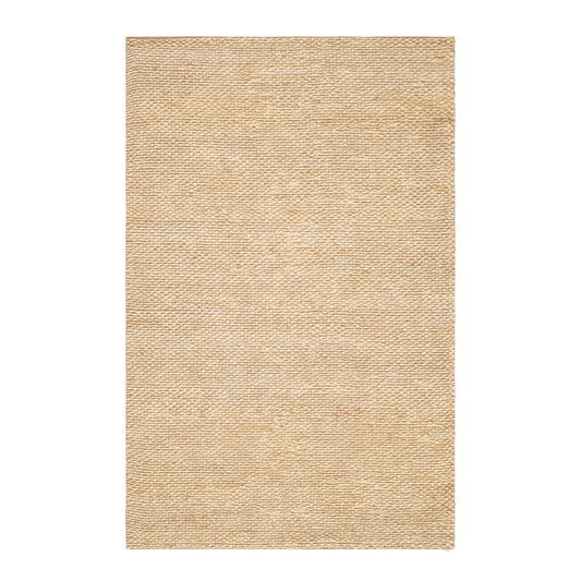 Striped Handwoven Jute Rug | Ivory/Natural