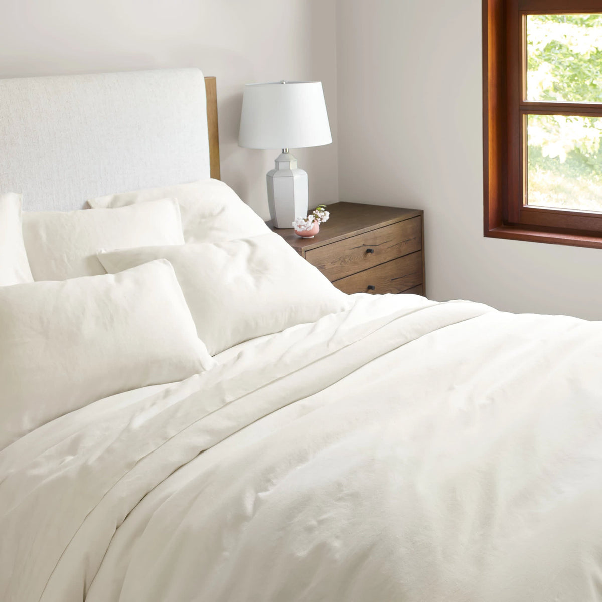 Lush Linen Sheet Set | Ivory