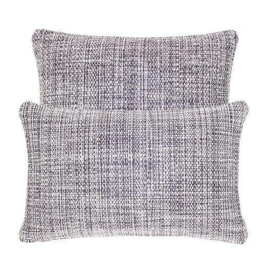 Fusion Indoor/Outdoor Decorative Pillow | Black