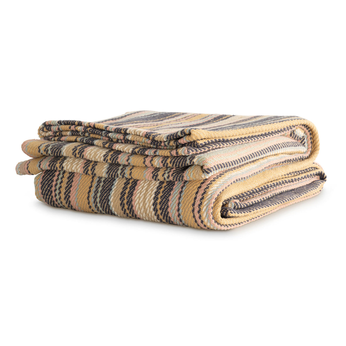 Callum Stripe Blanket | Multi