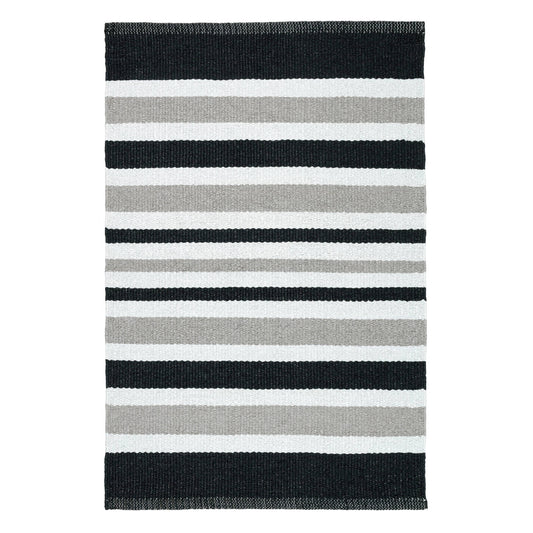 Oakley Stripe Handwoven Indoor/Outdoor Rug | Neutral