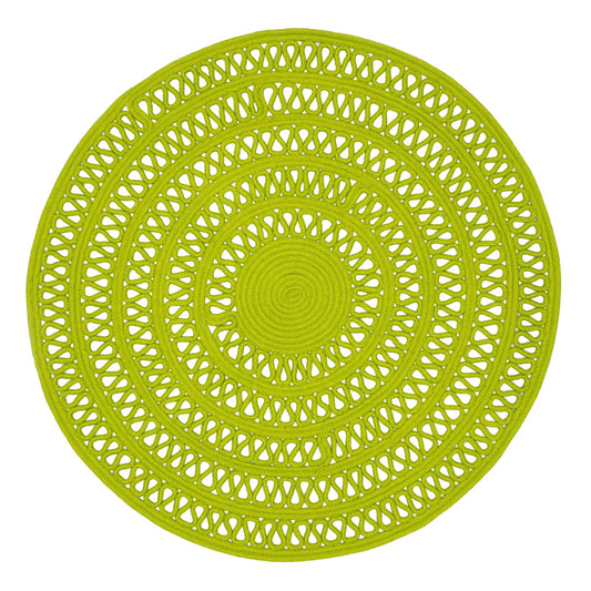 Bowline Handwoven Indoor/Outdoor Round Rug | Sprout