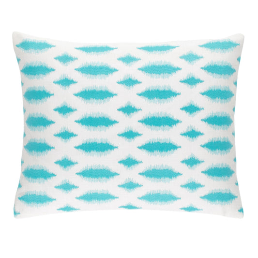 Outta Sight Indoor/Outdoor Decorative Pillow Cover | Turquoise