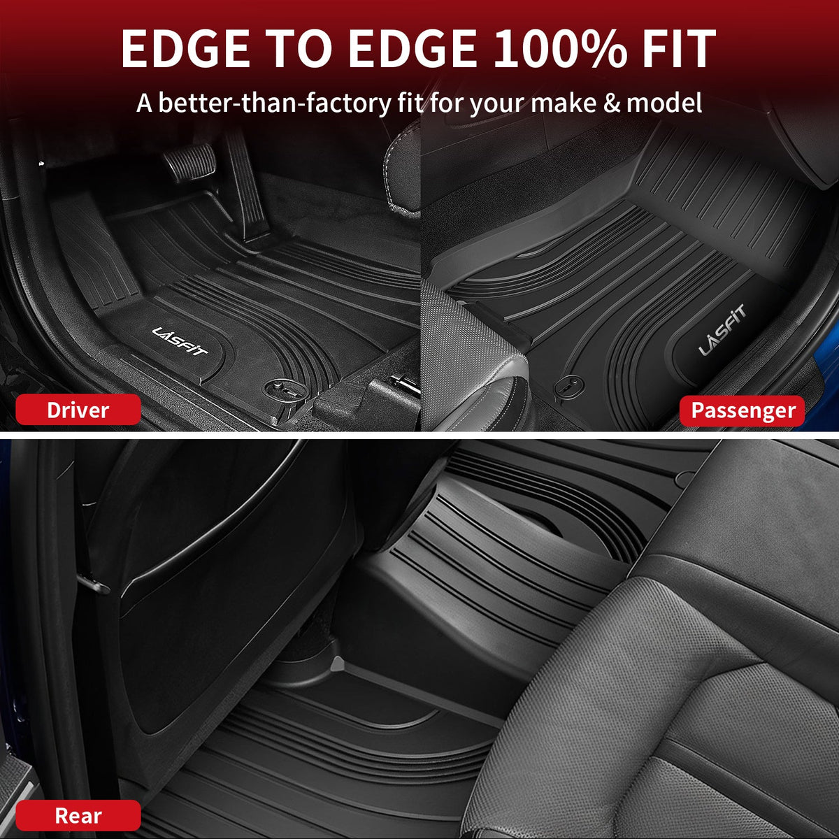 Fit for 2021-2023 Hyundai Santa Fe Floor Mats & Seatback & Cargo Mats Set or Floor Mats Only